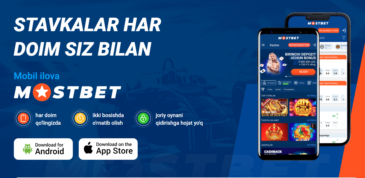 mostbet sayti mobil telefonlar